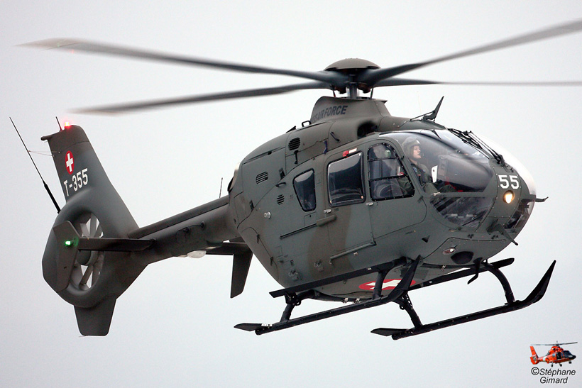 Hélicoptère EC635 de l'armée suisse