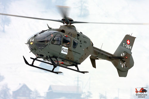 Hélicoptère EC635 de l'armée suisse