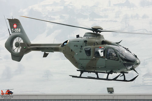 Hélicoptère EC635 de l'armée suisse