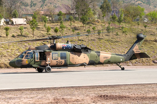 Hélicoptère UH60 Blackhawk australien