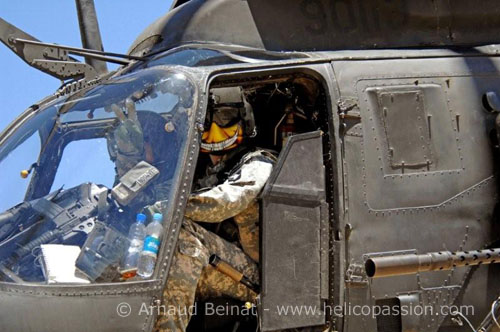 Hélicoptère OH58 Kiowa Warrior de l'US Army en Afghanistan