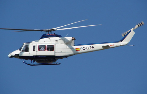 Hélicoptère B412 INAER HELISURESTE