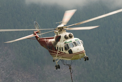 Hélicoptère S61 Seaking de SUNWEST HELICOPTERS