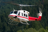 Hélicoptère B212 d'ALPINE HELICOPTERS