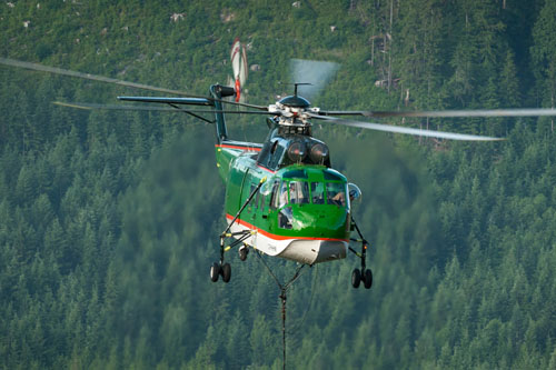 Hélicoptère S61 Seaking de HAYES FOREST SERVICES