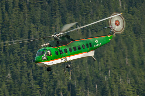 Hélicoptère S61 Seaking de HAYES FOREST SERVICES