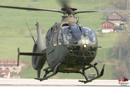 Hélicoptère EC635 de l'armée suisse