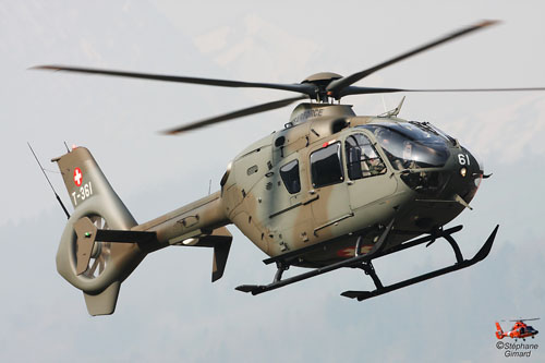 Hélicoptère EC635 de l'armée suisse