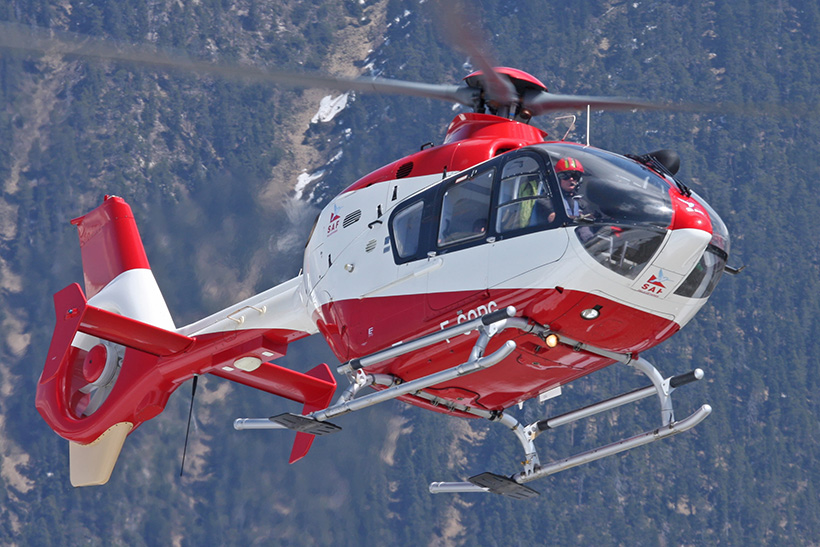 Hélicoptère EC135 de SAF HELICOPTERES