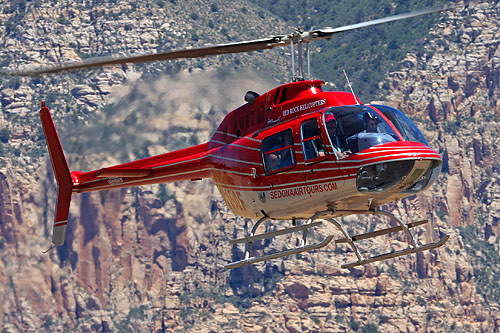 Hélicoptère Bell 206 JetRanger N150F Red Rock Helicopters