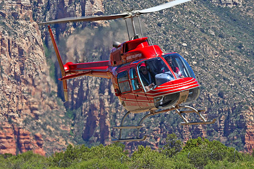 Hélicoptère Bell 206 JetRanger N150F Red Rock Helicopters