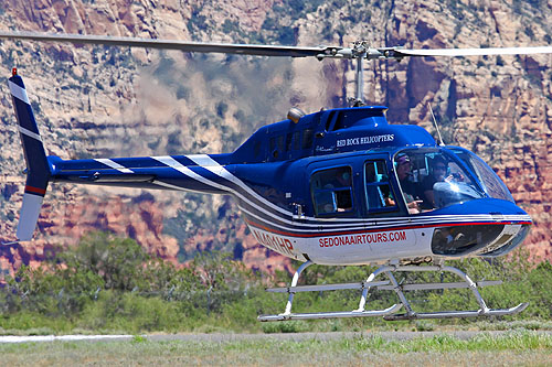 Hélicoptère Bell 206 JetRanger N401HP Red Rock Helicopters