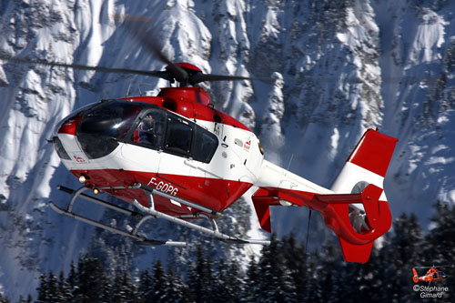 Hélicoptère EC135 F-GOPG de SAF HELICOPTERES