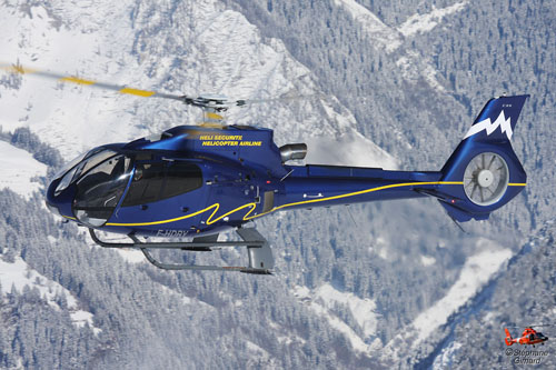 Hélicoptère EC130 F-HDRY d'HELI SECURITE