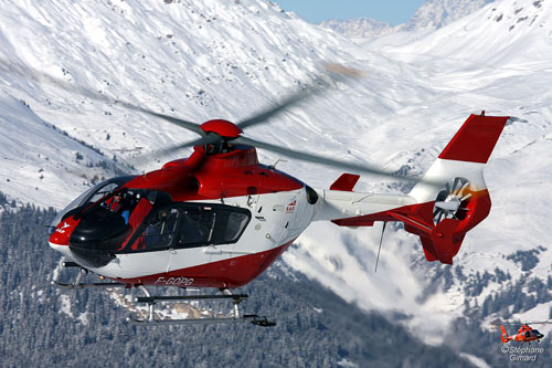 Hélicoptère EC135 F-GOPG de SAF HELICOPTERES