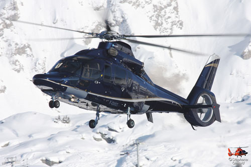 Hélicoptère EC155 Dauphin F-GVGT privé