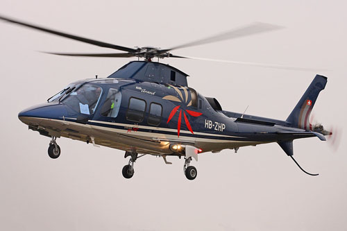 Hélicoptère AW109 Grand de SWISS JET