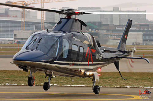 Hélicoptère AW109 Grand de SWISS JET