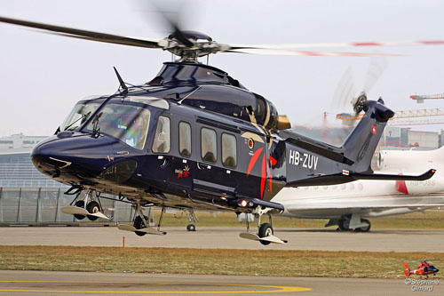 Hélicoptère AW139 de SWISS JET