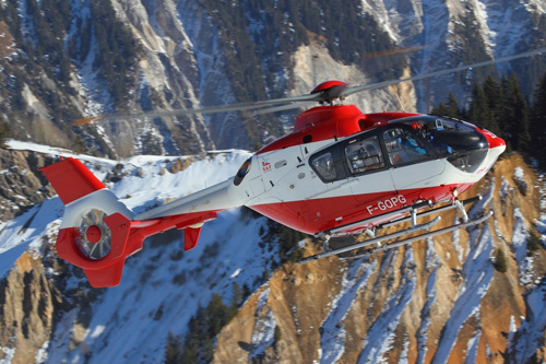 Hélicoptère EC135 F-GOPG de SAF HELICOPTERES