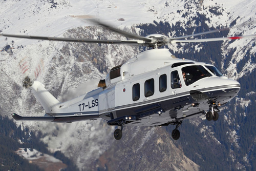 Hélicoptère AW139 T7-LSS privé