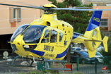 Hélicoptère EC135 F-HOCN du SAMU 30