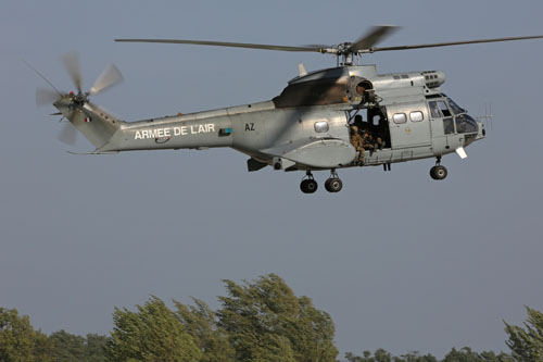 Hélicoptère SA330 Puma de l'Armée de l'Air française