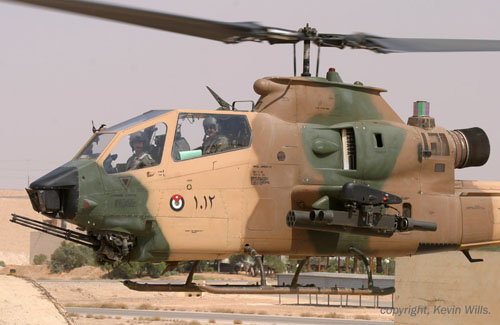 Hélicoptère AH1 Cobra, Jordanie