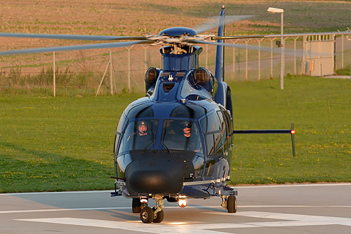 Hélicoptère EC155 B D-HLTE de la BundesPolizei allemande 