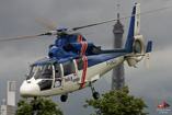 Hélicoptère AS365 Dauphin d'HELI-UNION