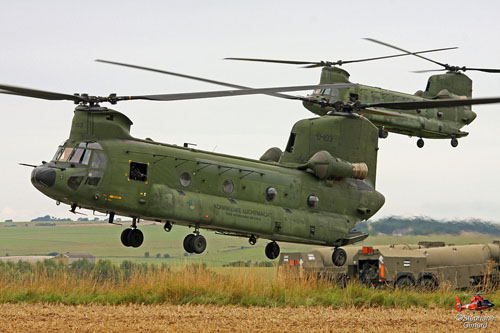 Hélicoptère CH47 Chinook