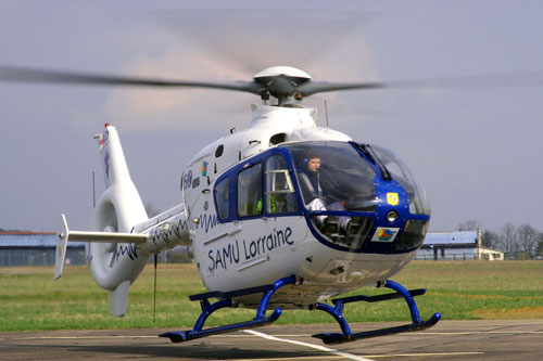 Hélicoptère EC135 du SAMU 54