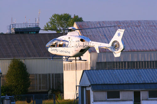 Hélicoptère EC135 du SAMU 54