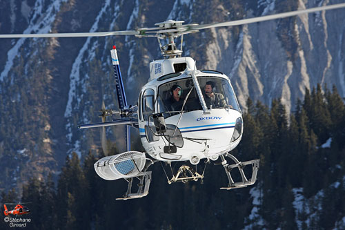 Hélicoptère AS350 Ecureuil de MONT BLANC HELICOPTERES