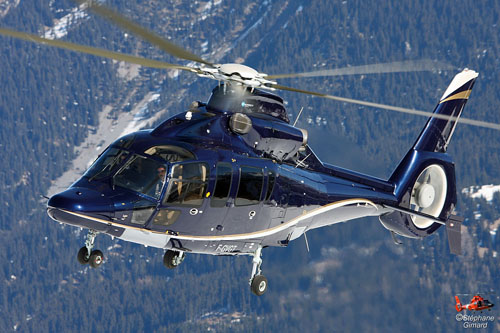 Hélicoptère EC155 Dauphin de HELI SECURITE