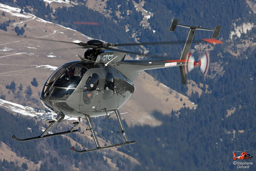 Hélicoptère MD500 privé