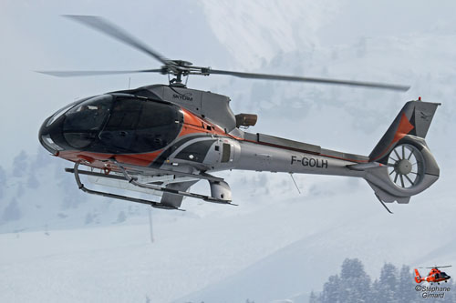 Hélicoptère EC130 de SKYCAM HELICOPTERES