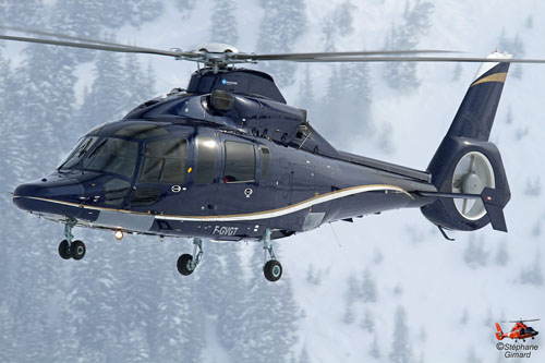 Hélicoptère EC155 Dauphin de HELI SECURITE