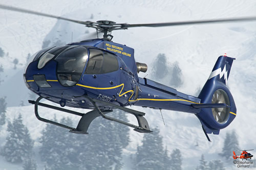 Hélicoptère EC130 d'HELI SECURITE