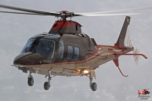 Hélicoptère AW109 de SKYCAM