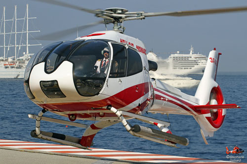 Hélicoptère EC130 B4 d'HELI AIR MONACO