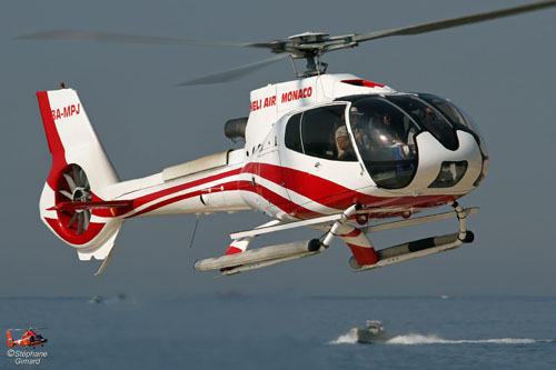 Hélicoptère EC130 B4 d'HELI AIR MONACO