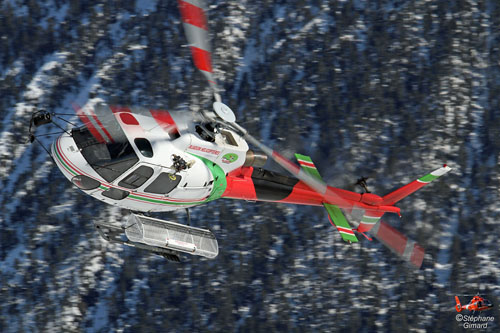 Hélicoptère AS350 Ecureuil de BLUGEON HELICOPTERES