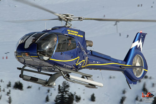 Hélicoptère EC130 d'HELI SECURITE