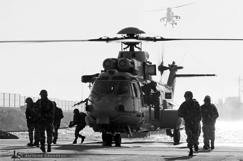 Hélicoptère EC725 Caracal de l'Armée de l'Air