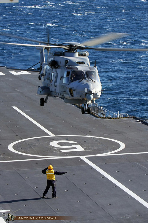 Hélicoptère NH90 NFH de la Marine nationale