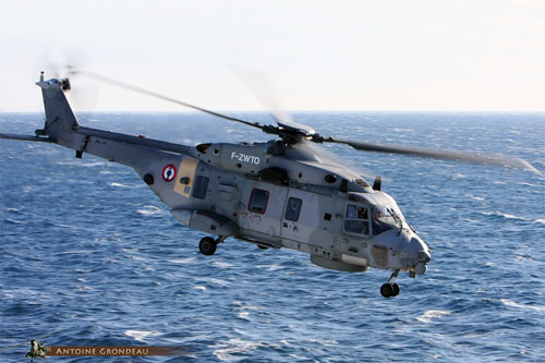 Hélicoptère NH90 NFH de la Marine nationale