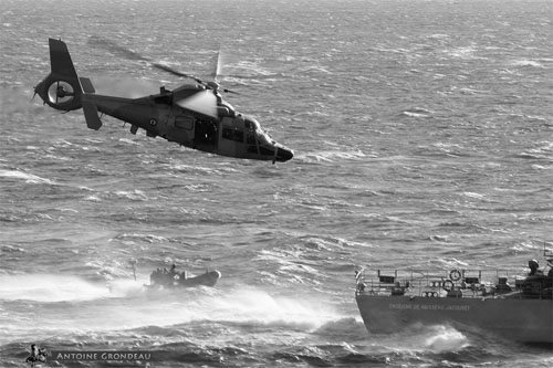 Hélicoptère Panther de la Marine française