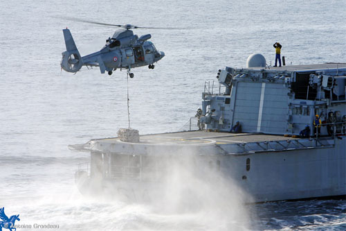 Hélicoptère Panther de la Marine