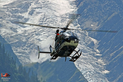 Hélicoptère EC145 de la Gendarmerie Nationale